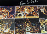 1978-79 NBA Champions Supersonics Auto Poster Photo 9 Sigs Fred Brown MCS 51044