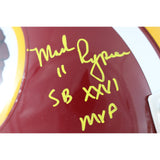 Rypien Theismann Williams Signed Washington Redskins F/S Helmet SB Beckett 49320