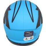 Luke Kuechly Autographed/Signed Carolina Panthers Rave Mini Helmet Beckett 51635