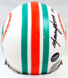 Mercury Morris Autographed MIami Dolphins 1972 Mini Helmet w/Insc.-Prova