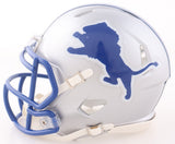 Herman Moore Signed Detroit Lions Throwback Speed Mini Helmet (JSA) 4xProBowl WR