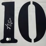Luis Figo Signed Real Madrid FC Home Soccer Jersey #10 with Beckett COA