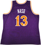 SUNS STEVE NASH AUTOGRAPHED PURPLE M&N 2005-06 JERSEY XXL BECKETT 233681