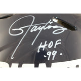 Lawrence Taylor Simms Carson Signed New York Giants Pro Helmet Beckett 51290