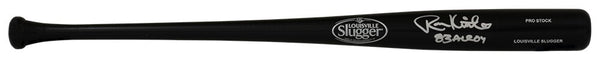 Ron Kittle Signed Louisville Slugger Pro Black Baseball Bat w/83 AL ROY (SS COA)