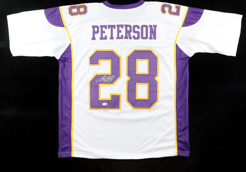 Adrian Peterson Signed Minnesota Vikings Jersey (JSA) 2007 1st Round Draft Pick