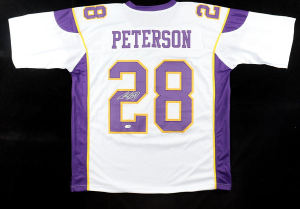 Adrian Peterson Signed Minnesota Vikings Jersey (JSA) 2007 1st Round Draft Pick