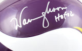 Warren Moon Autographed Minnesota Vikings F/S Helmet w/HOF - Beckett W Hologram