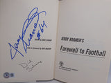Jerry Kramer & Dick Schaap Autographed Signed Book Packers Beckett QR #BH26829