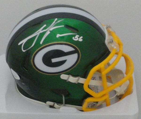 Packers Linebacker JULIUS PEPPERS Signed Riddell FLASH Mini Helmet AUTO - SS
