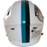 Travis Hunter Autographed Jacksonville Jaguars Retro SpeedFlex Beckett WIT 57935