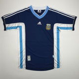 Autographed/Signed Javier Zanetti Argentina Blue #22 Jersey Beckett BAS COA