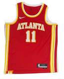 Trae Young Autographed "Ice Trae" Atlanta Hawks Nike Red Jersey Fanatics