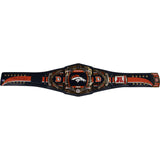 Bo Nix Autographed/Signed Denver Broncos WWE Belt Beckett Witness 49639