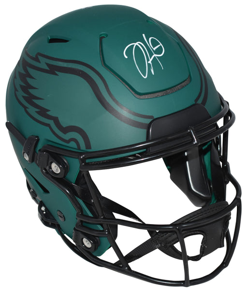 JALEN HURTS SIGNED PHILADELPHIA EAGLES RAVE AUTHENTIC SPEEDFLEX HELMET FANATICS