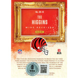 Tee Higgins Autographed Gridiron Kings GK-19 Who Dey Trading Card Beckett 48917