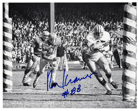 Packers Tight End RON KRAMER (d) Signed 8x10 Photo #6 AUTO - 1961 & 62 NFL Champ