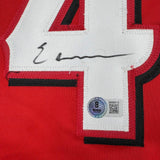 Autographed/Signed Elly De La Cruz Cincinnati Red Baseball Jersey Beckett COA