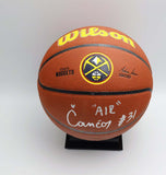 Vlatko Cancar Autographed Denver Nuggets Basketball -- LSM COA