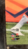 Phillip Lindsay Autographed 8x10 Photo -- Denver Broncos | Display Plaque JSA COA