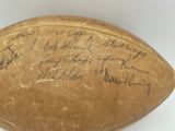 1965 NFL Champion Packers Autographed Football 49 Sigs Lombardi Beckett AE36395
