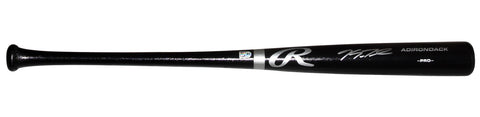 KYLE TEEL AUTOGRAPHED CHICAGO WHITE SOX BLACK RAWLINGS BAT - MLB AUTH