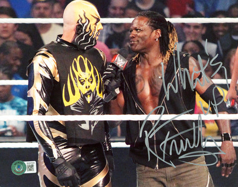 R-Truth "What's Up!" WWE Authentic Signed 8x10 Photo Autographed BAS #BH027635