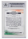 Conor McGregor Signed 2020 Topps UFC Bloodlines - BGS 10 Autograph