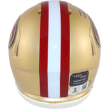 Frank Gore Autographed San Francisco 49ers Mini Helmet Beckett Witness 51642