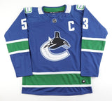 Bo Horvat Signed Vancouver Canucks Jersey (Beckett) All Star Center