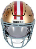 Mike Evans Autographed San Francisco 49ers Speedflex Midi Helmet Beckett