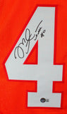 Mike Alstott Autographed Orange Pro Style Jersey - Beckett W Hologram *Black *4
