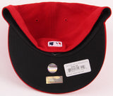 Ryan Howard Signed Phillies New Era Authentic Fitted Wool Baseball Hat LOJO COA