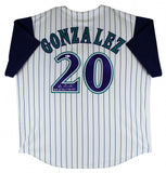 Luis Gonzalez Signed Arizona Diamondbacks Cooperstown Jersey (Beckett COA)