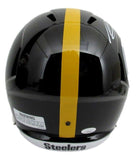George Pickens Autographed Full Size Black Speed Replica Helmet Steelers JSA