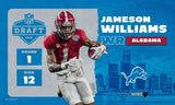 Jameson Williams Signed Detroit Lions Jersey (JSA COA) 2023 Season Jersey Number