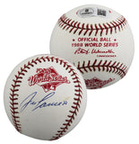 Athletics Jose Canseco Authentic Signed 1988 WS Logo OML Baseball BAS #BU87529