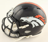 Damarri Mathis Signed Denver Broncos Mini-Helmet (JSA COA) 2022 4th Rnd Pick /DB