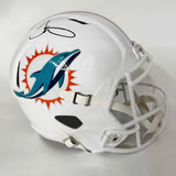 Autographed/Signed Tyreek Hill Miami Dolphins Full Size Replica Helmet BAS COA