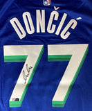 Luka Doncic Signed Dallas Mavericks 2023/24 Nike City Swingman Jersey Panini