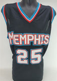 Nick Anderson Signed Grizzlies Jersey (JSA COA) Finished his Career in Memphis
