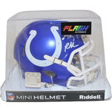 Anthony Richardson Signed Indianapolis Colts Flash Mini Helmet FAN 43021