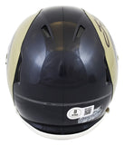Rams Sam Bradford "2010 OROY" Signed 2000-16 TB Speed Mini Helmet W/ Case BAS W