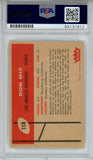 Ron Mix Autographed 1960 Fleer #118 Rookie Card HOF PSA Slab 43601