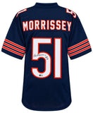 Jim Morrissey (BEARS) Signed Navy Custom Football Jersey w/SB XX - (BECKETT COA)