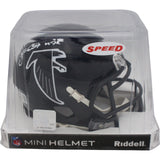 Tony Casillas Signed Atlanta Falcons TB Mini Helmet Beckett 44924