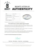 Montana Elway +32 Signed NFL Wilson Logo Football Faded Sigs Beckett 55427