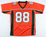 Jeremy Shockey Signed Miami Hurricanes Jersey (JSA COA) New York Giants T.E.