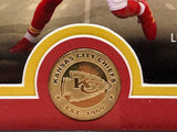 Patrick Mahomes 13x16 Framed Highland Mint Photo & Chiefs Bronze Coin -- LE/5000
