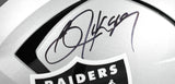 Bo Jackson Autographed Las Vegas Raiders F/S Axiom Helmet - Beckett W Hologram
